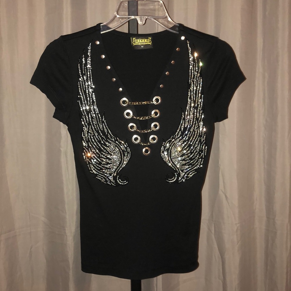 Black Biker Shirt